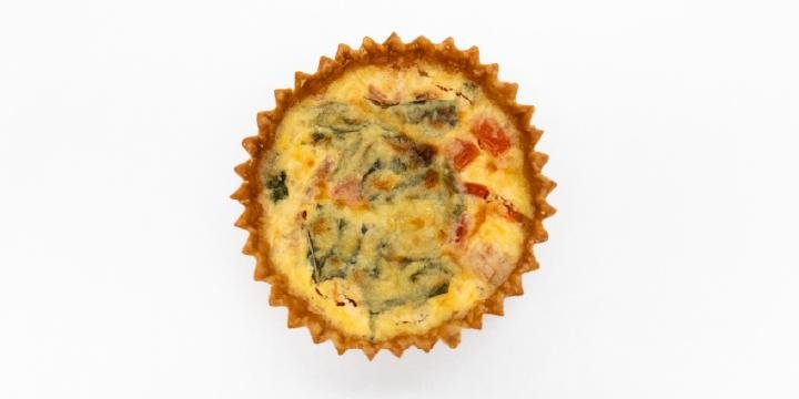 Quiche de Tomate y Albahaca
