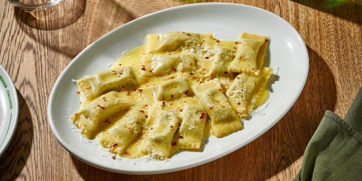 Agnolotti de Espinaca