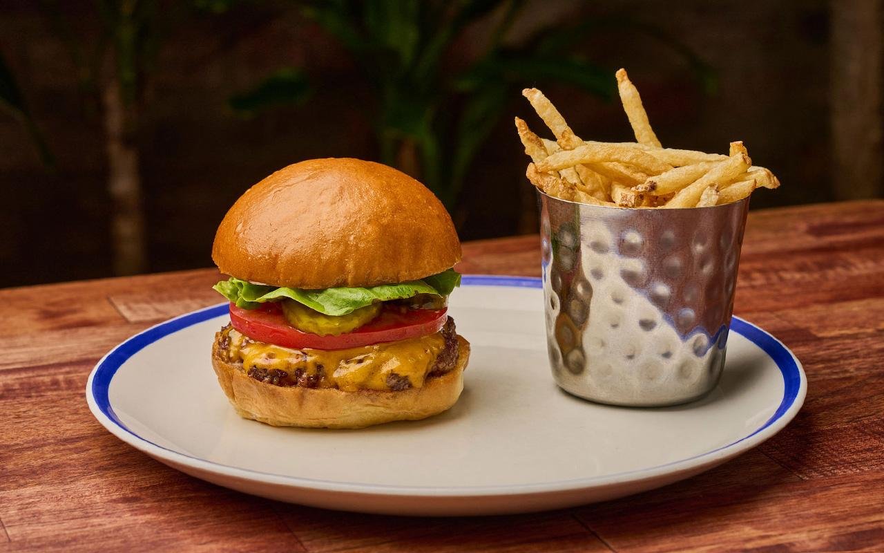 Hamburguesa Callejera Sencilla Con Queso 1