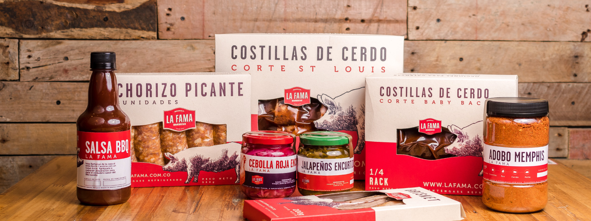 Prepare su propio BBQ en casa con nuestros productos y adobos emblemáticos.