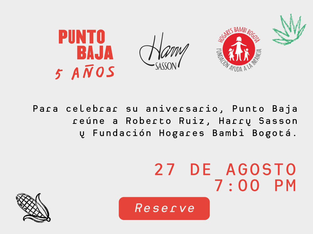 Aniversario Punto Baja 5 años