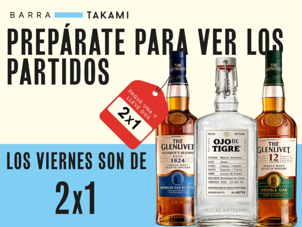 Los viernes son 2x1