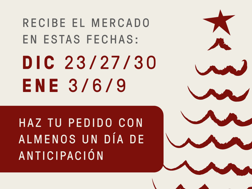 Despensa - Horarios Navidad