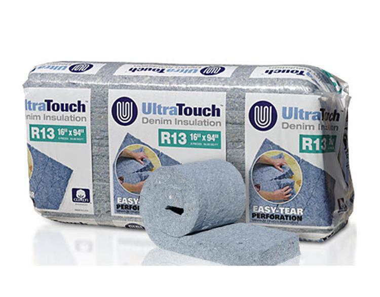 R8 2 in x 16 1/4 in x 32 ft Bonded Logic UltraTouch Denim Insulation at