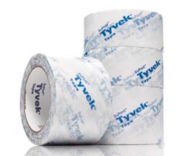 3 in x 164 ft DuPont Tyvek Tape at J & B Materials