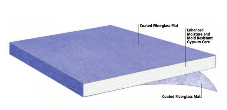 5/8 in x 4 ft x 10 ft National Gypsum Gold Bond BRAND eXP