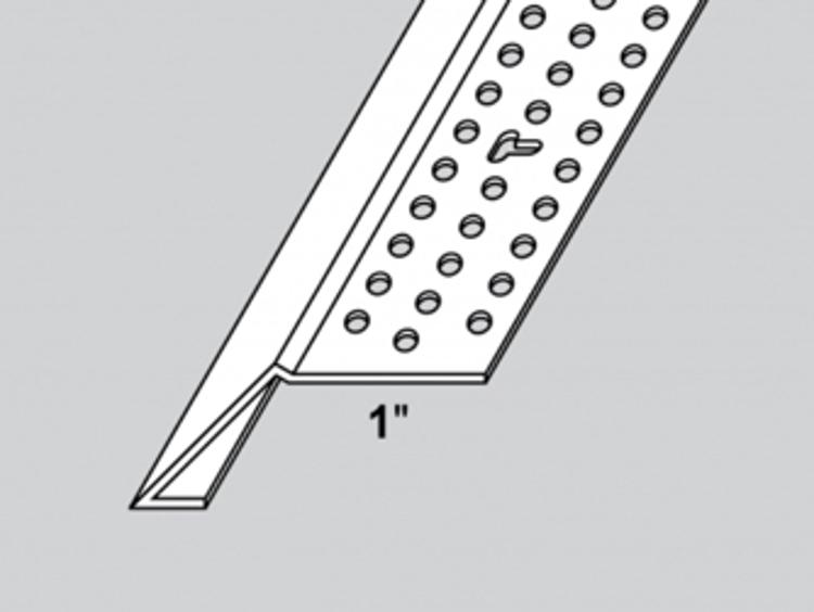 1/2 in x 10 ft TrimTex Chamfer Stop at Tamarack Materials, Inc.