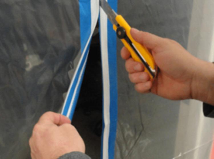 7 ft Pro Tect Construction Zip Up Zippers at Tamarack Materials, Inc.