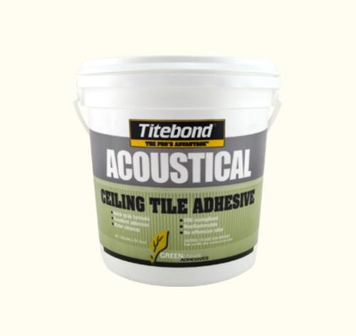 Titebond Greenchoice Acoustical Ceiling Tile Adhesive 4 Gallon
