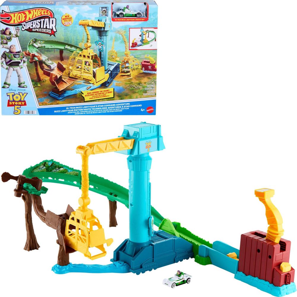 Hot Wheels Superstar Speeders Hi-Tech Buzz Lightyear’s Star Command Adventure