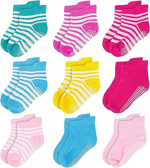 Rising Star Baby Non-Slip Grip Ankle Socks