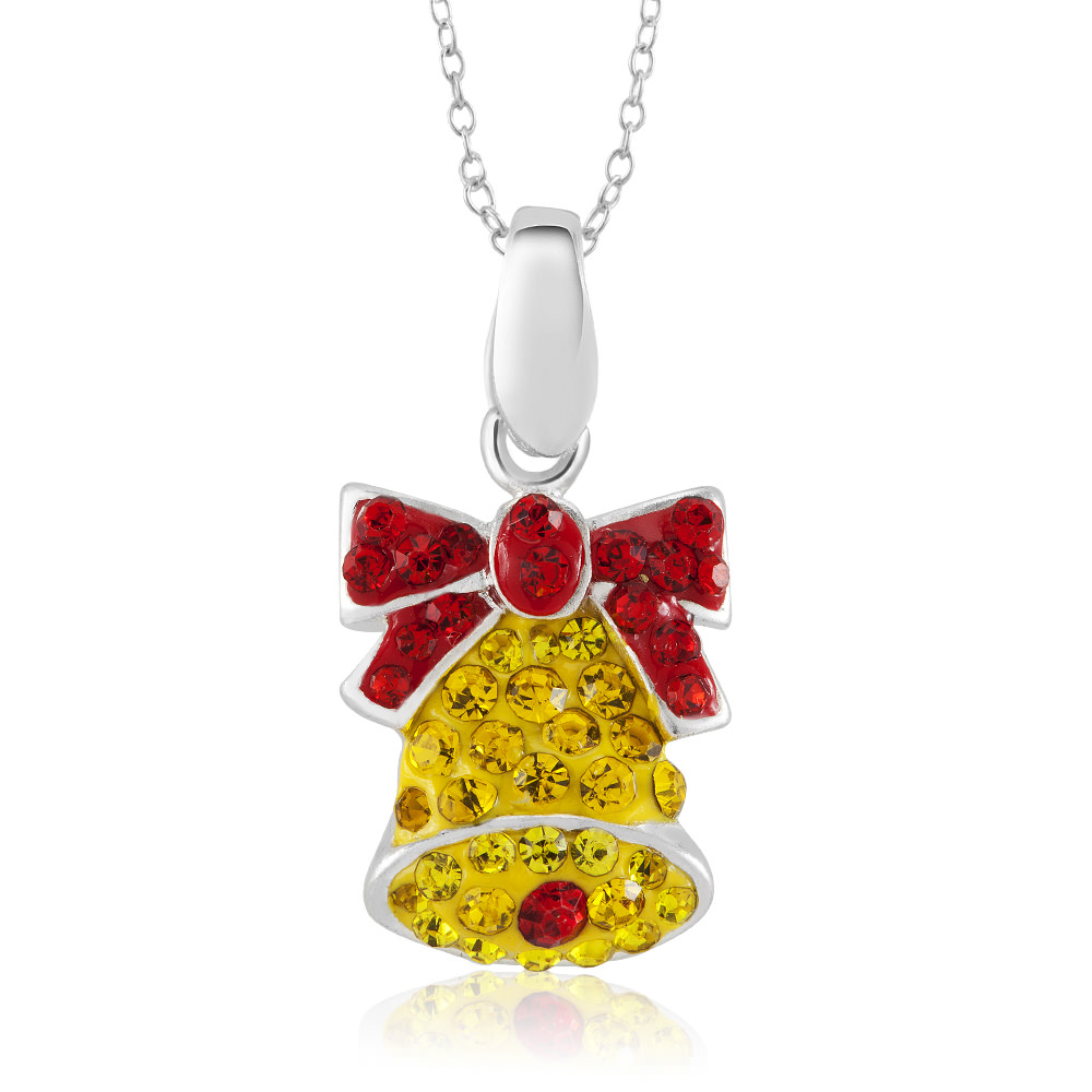Crystal Bell Necklace