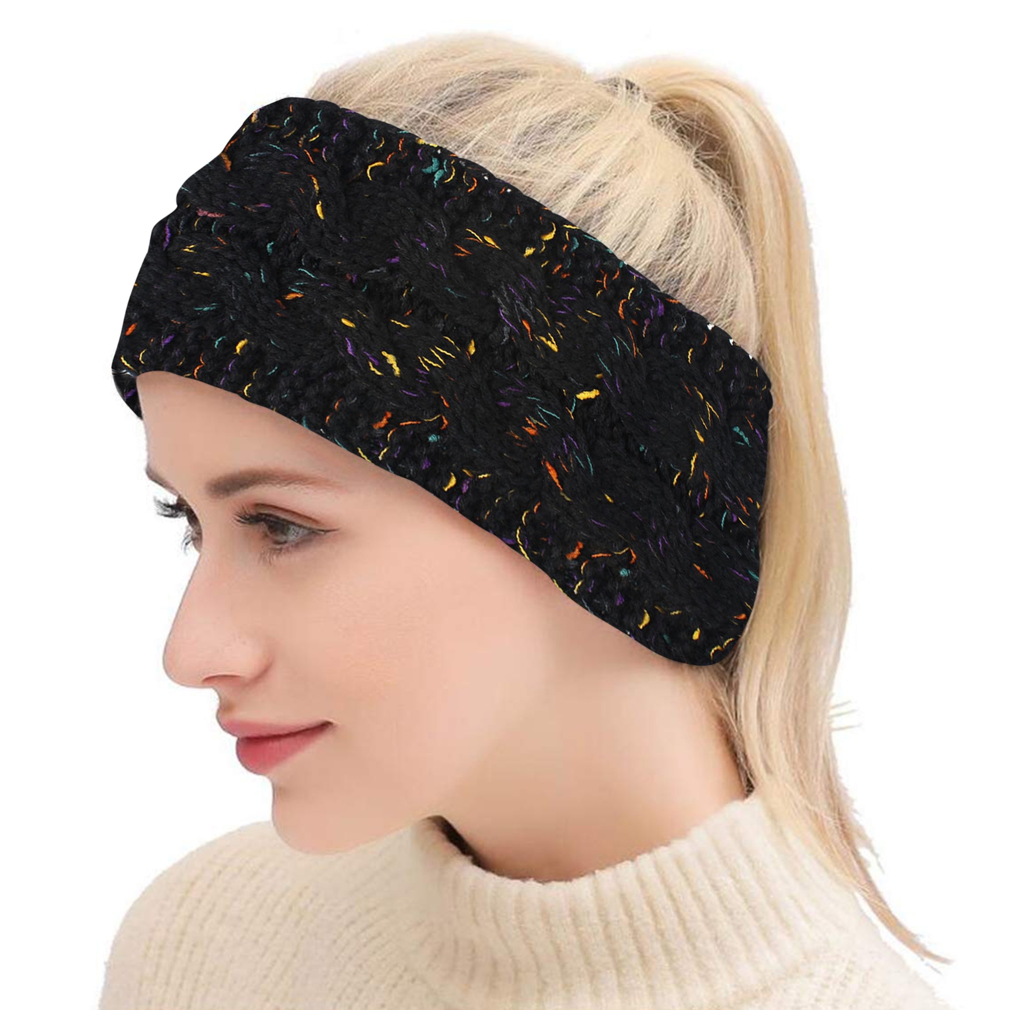 3-Pack Women's Soft Winter Fleece-Lined Earband