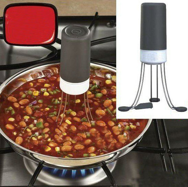 Stir Crazy Triangle Quick Sauce Stirrer Electric Blender Automatic Mix Stir Crazy Triangle Quick Sauce Stirrer Electric Blender Automatic Mix