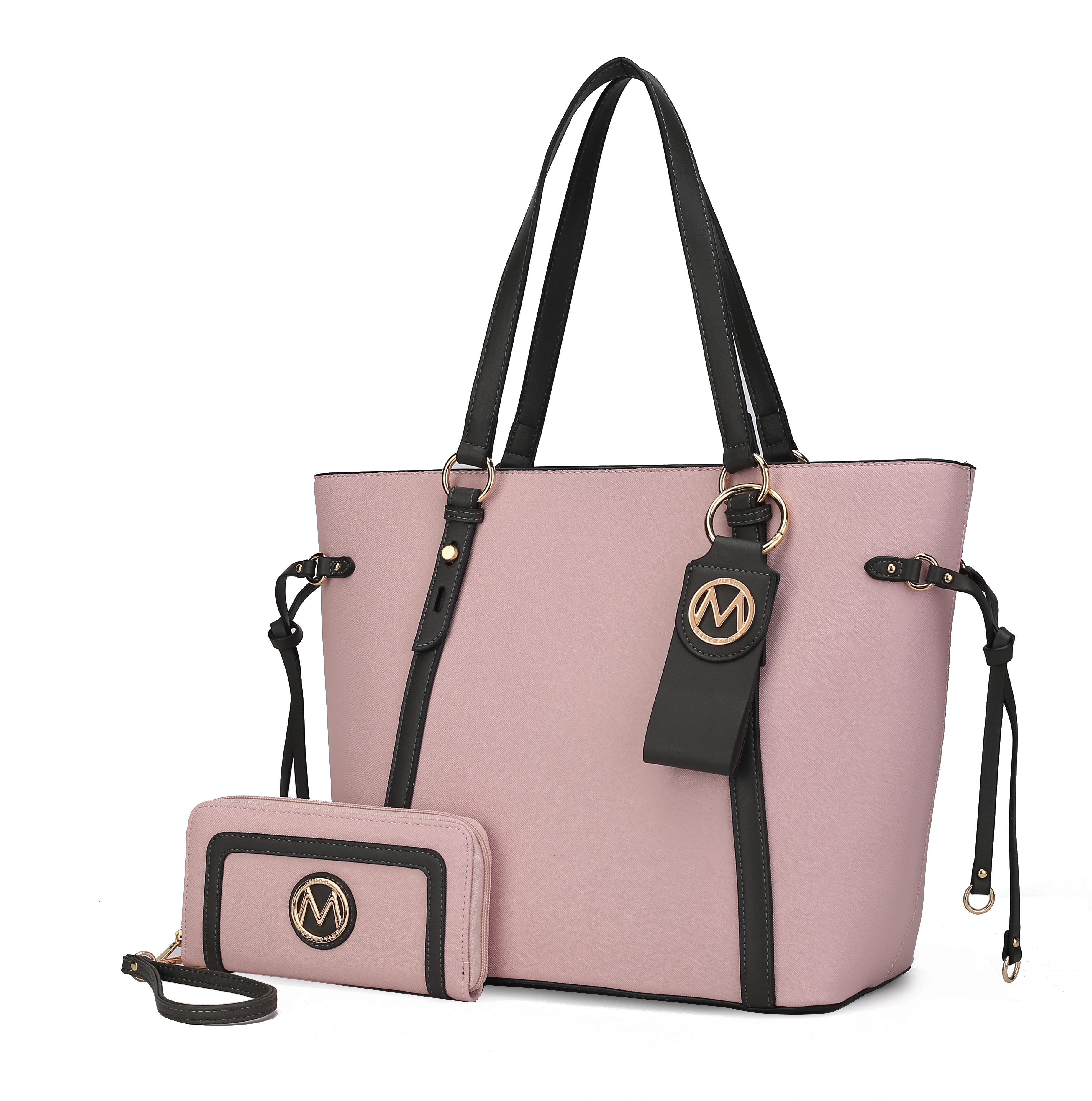 MKF Collection Kioea Tote with Wallet & Detachable Key-Ring Set by Mia K