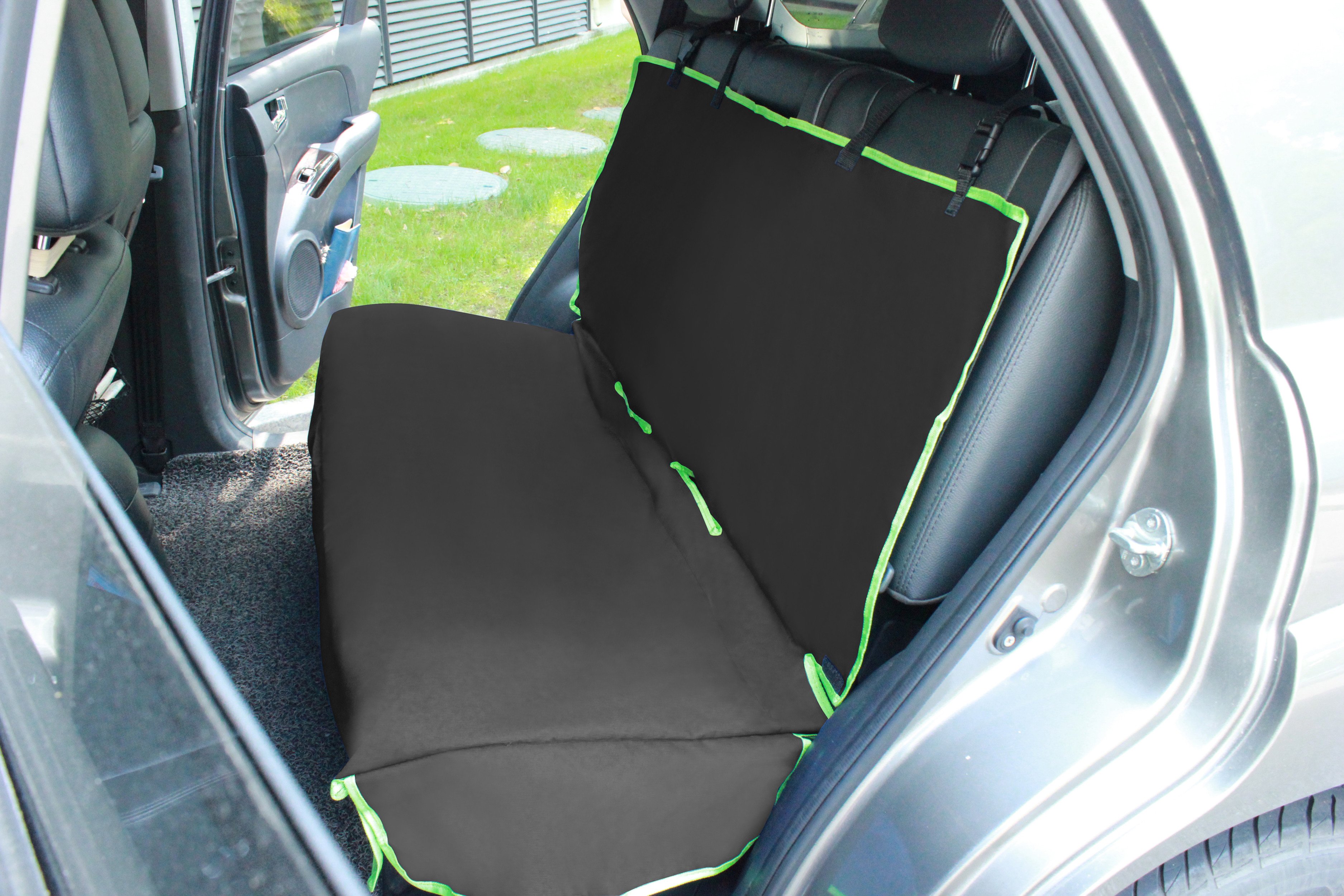 Pet Life Mess-Free Back Car Seat Cover Protector For Dog & Cats