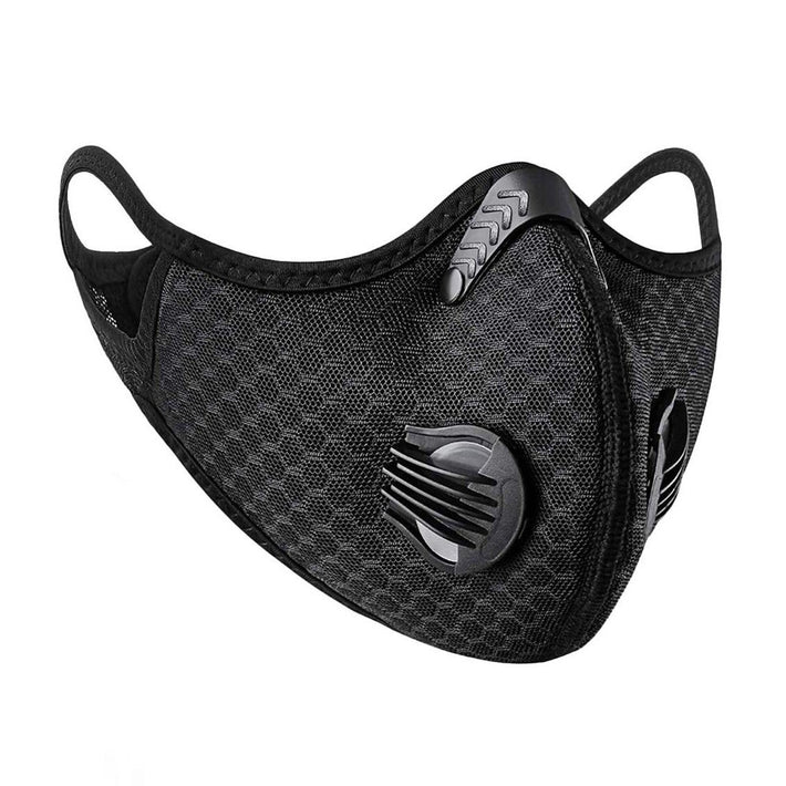 2-Pack: KN95 Sport Training Mask - Black