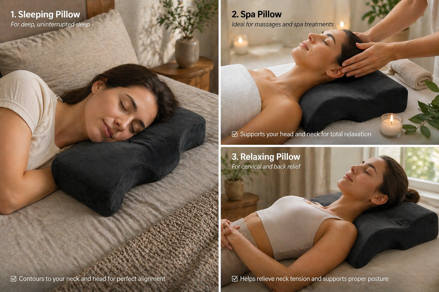 Cervical Pain relief Memory Foam Pillow