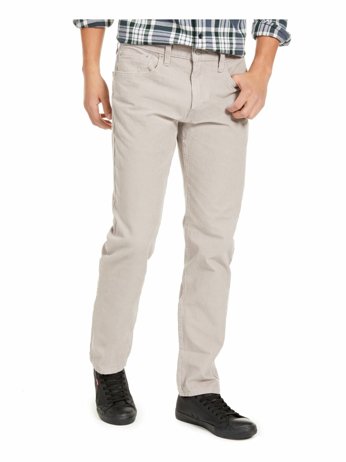 s 502 Taper Corduroy Pants Gray Size 