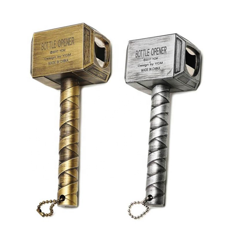 Super Hero Inspired Hammer Mjolnir Bottle Opener