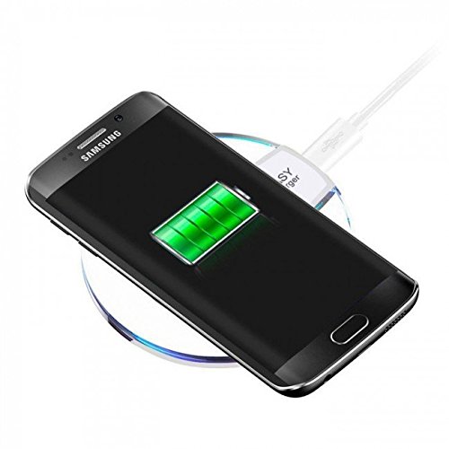 2-Pack Wireless Qi Charger for iPhone X,8,8 Plus, Samsung Galaxy S7,S6