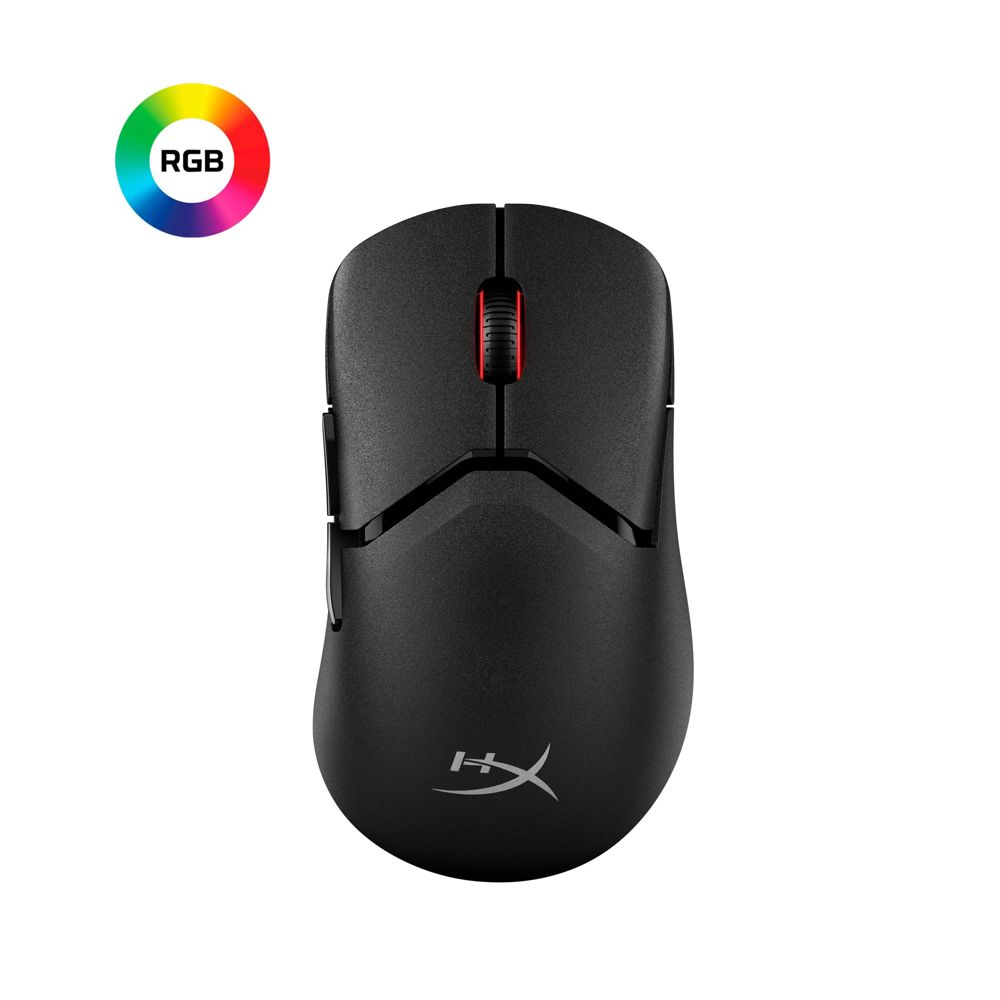 HyperX Pulsefire Saga Pro Wireless Gaming Mouse: Black Licorice Video Game