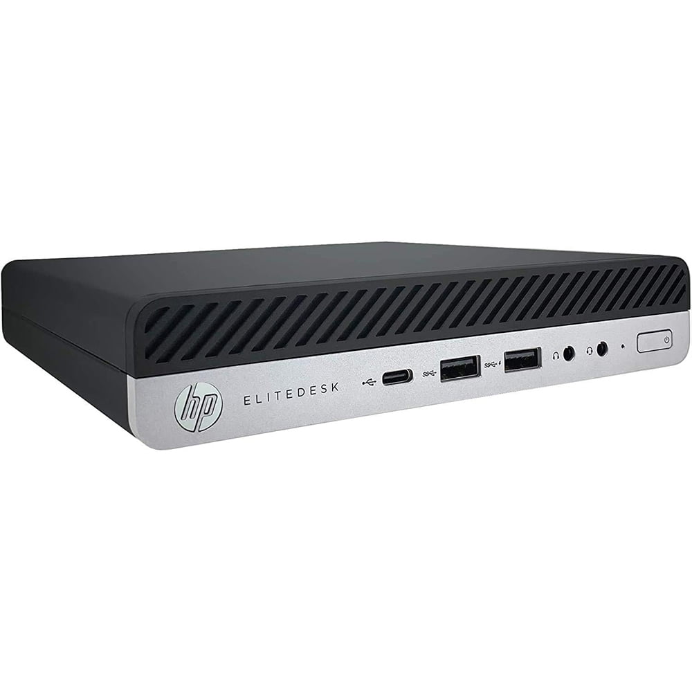 Refurbished HP EliteDesk 800 G5 Mini - Intel Core i7-9700T, 16GB|256GB, Windows 11 Home