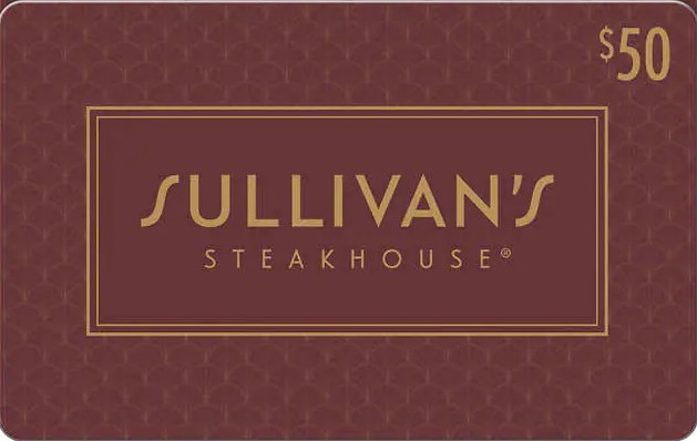 Sullivan's Steakhouse - $50 eGift Card [Digital Delivery]