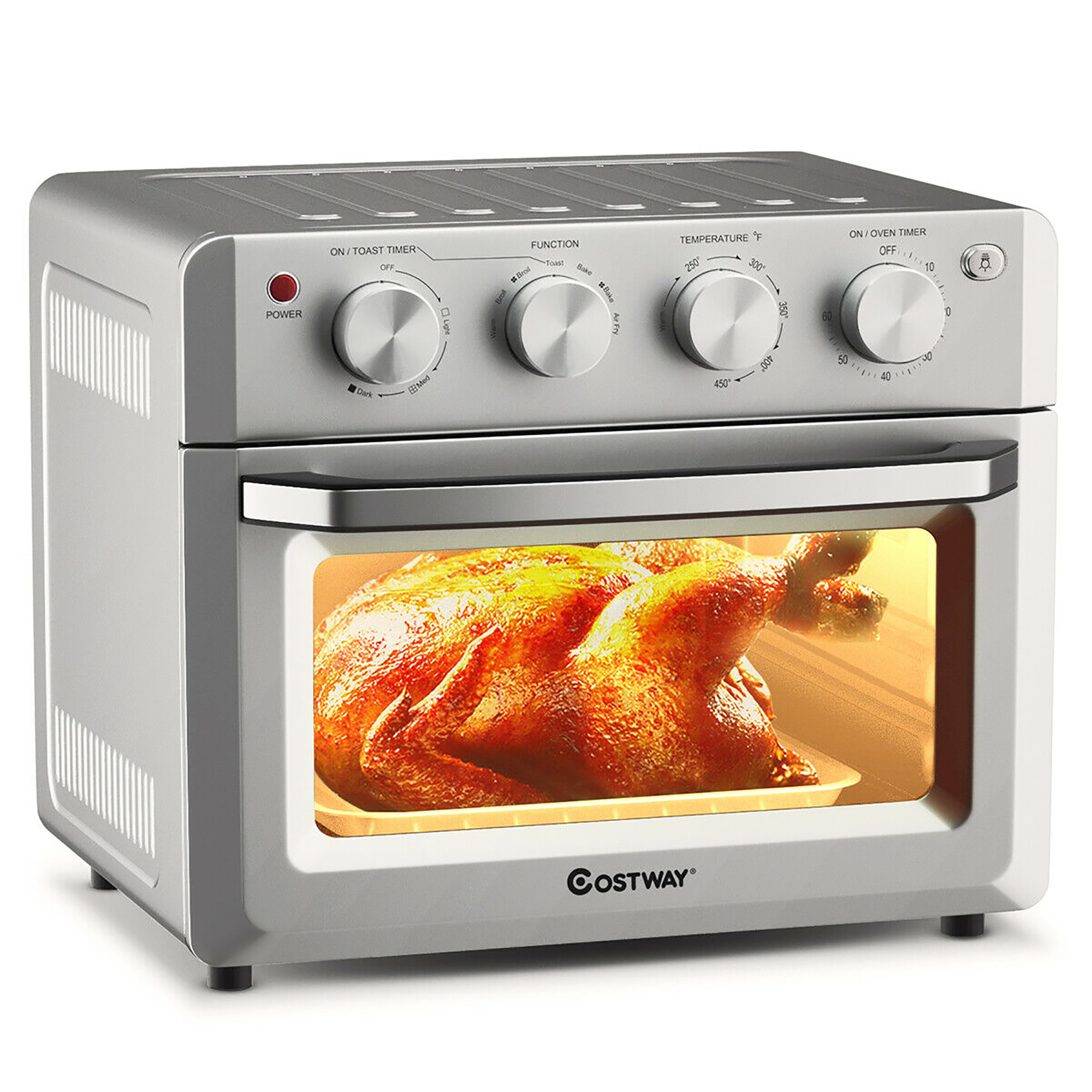 Costway 7-in-1 19 QT Air Fryer Toaster Oven
