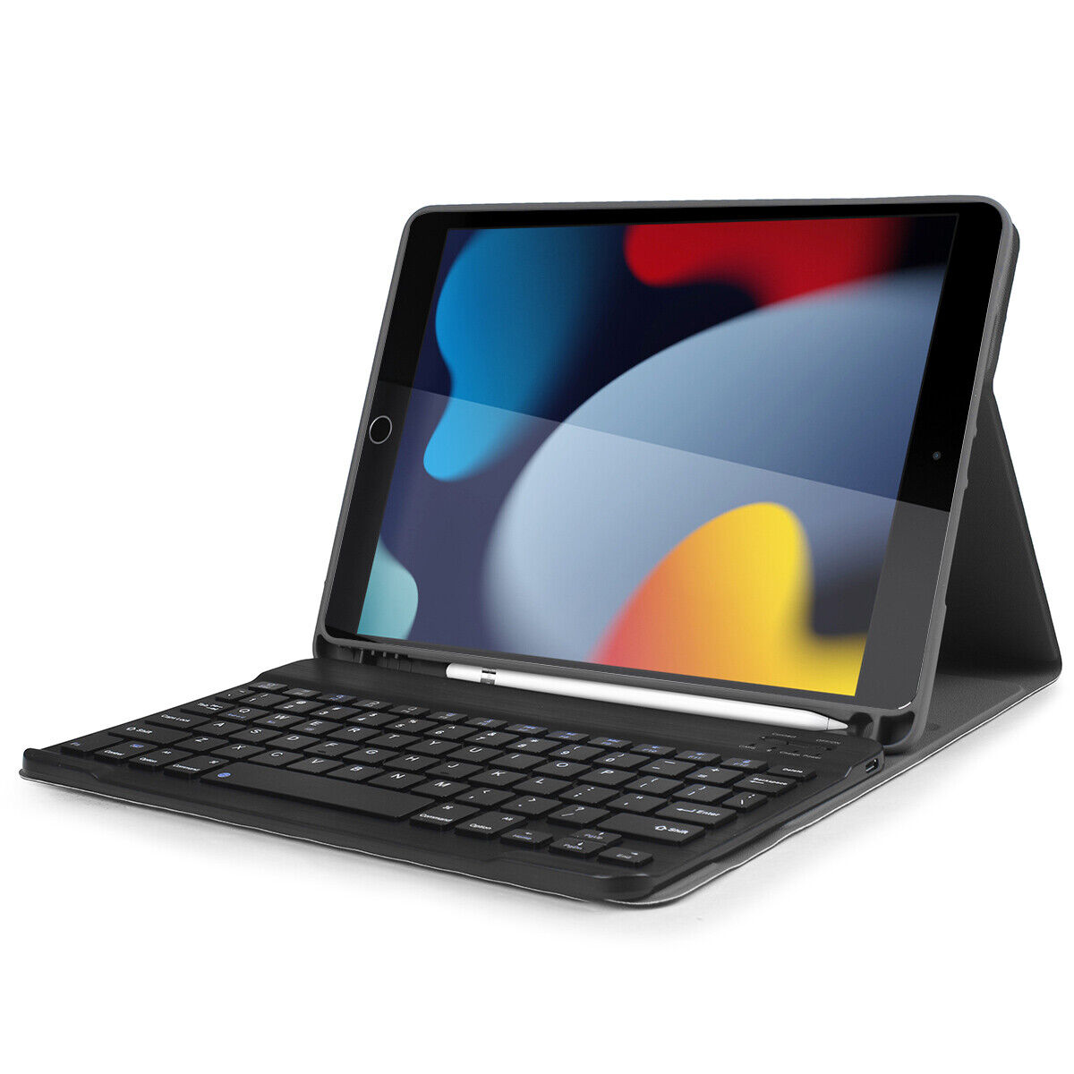 iPad 10.2 Leather Case with Keyboard