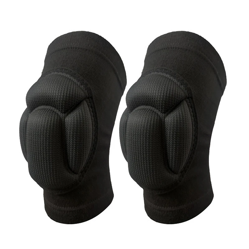 1Pair Thickened Protection Sports Kneepad Gym Support Fitness Gear Gear Basketball Brace Protector