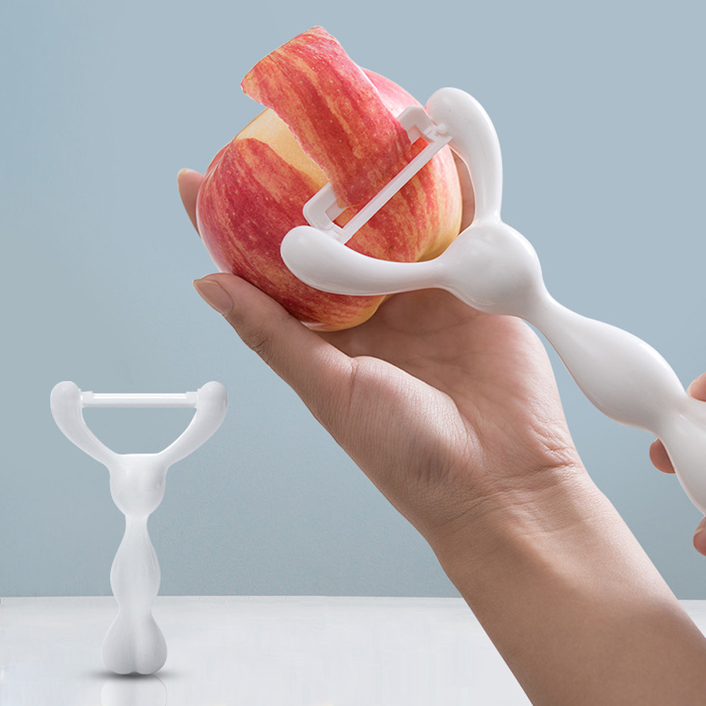 Rabbit Shape Vegetable Fruit Potato Ceramic Peeler Kitchen Tool Helper Rabbit Shape Vegetable Fruit Potato Ceramic Peeler Kitchen Tool Helper