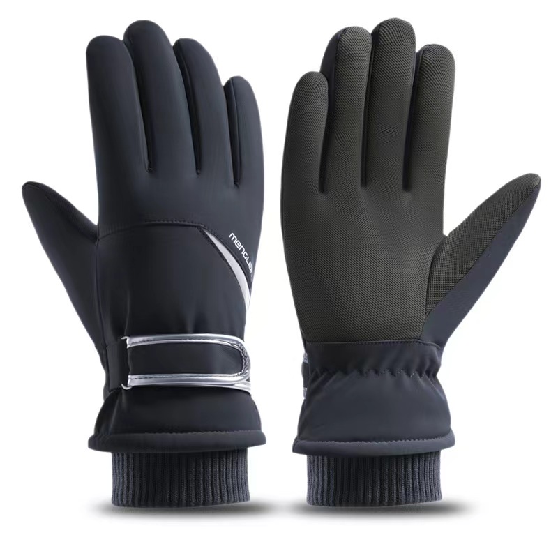 Men's Waterproof Touch Screen Windproof Ski Gloves- 3 Colors