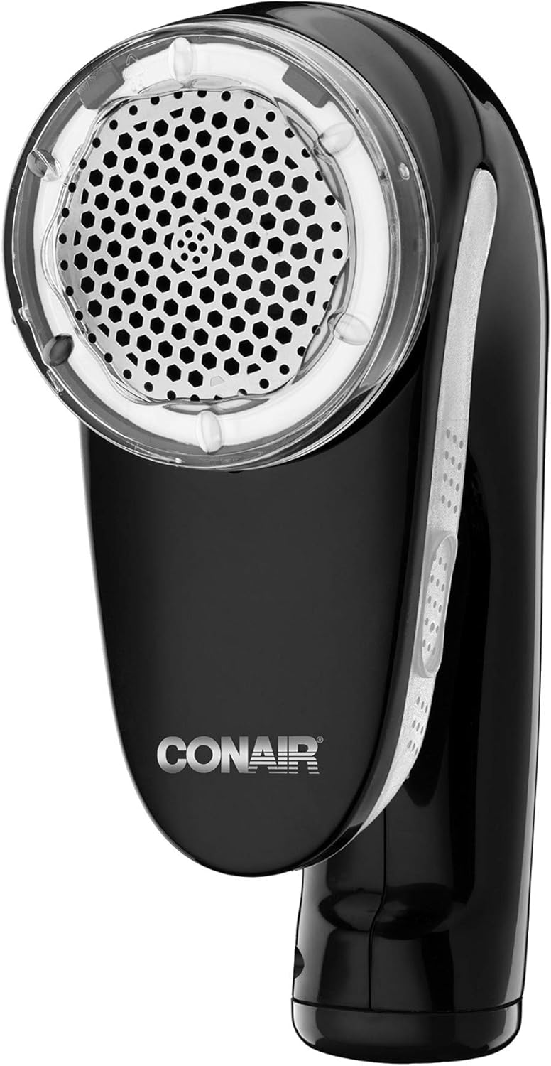 Conair Fabric Shaver and Lint Remover, Rechargeable Portable Fabric Shaver