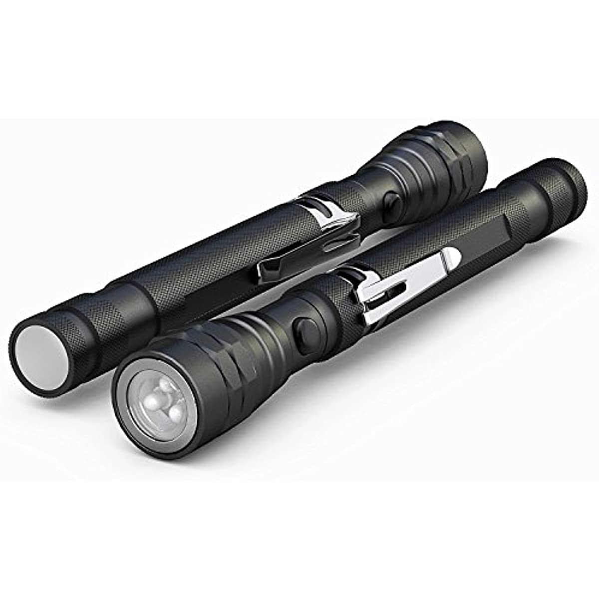 2-Pack Magnetic Telescopic Flexible Flashlight Pick Up Tool