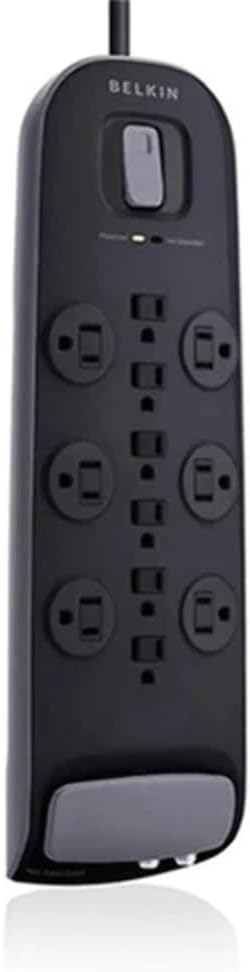 Belkin 12-Outlet Surge Protector – 8 ft. Cord, with Cable/Satellite Protection