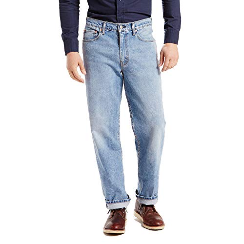 005500059 LEVI'S MEN'S 550 RELAXED FIT JEANS SIZE MEN 34W X 29L CLIF - STRETCH