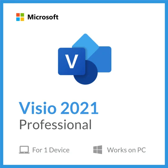 Microsoft Visio Professional 2021 Lifetime - Digital