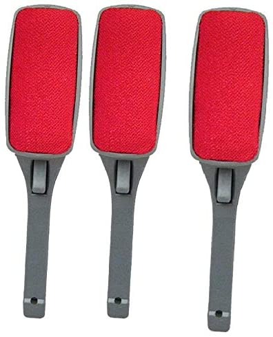 3 Pack Swivel Lint Brush Remover Clothes Fabric Pet Hair Dust Dandruff Remover Cleaner