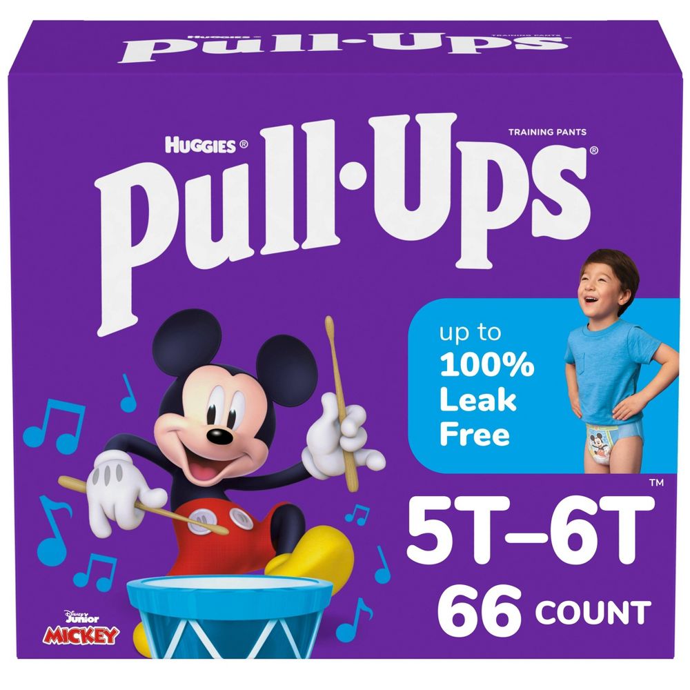 Pull-Ups Boys' Learning Designs Training Pants Econ+ Pack - Size 5T-6T - 66