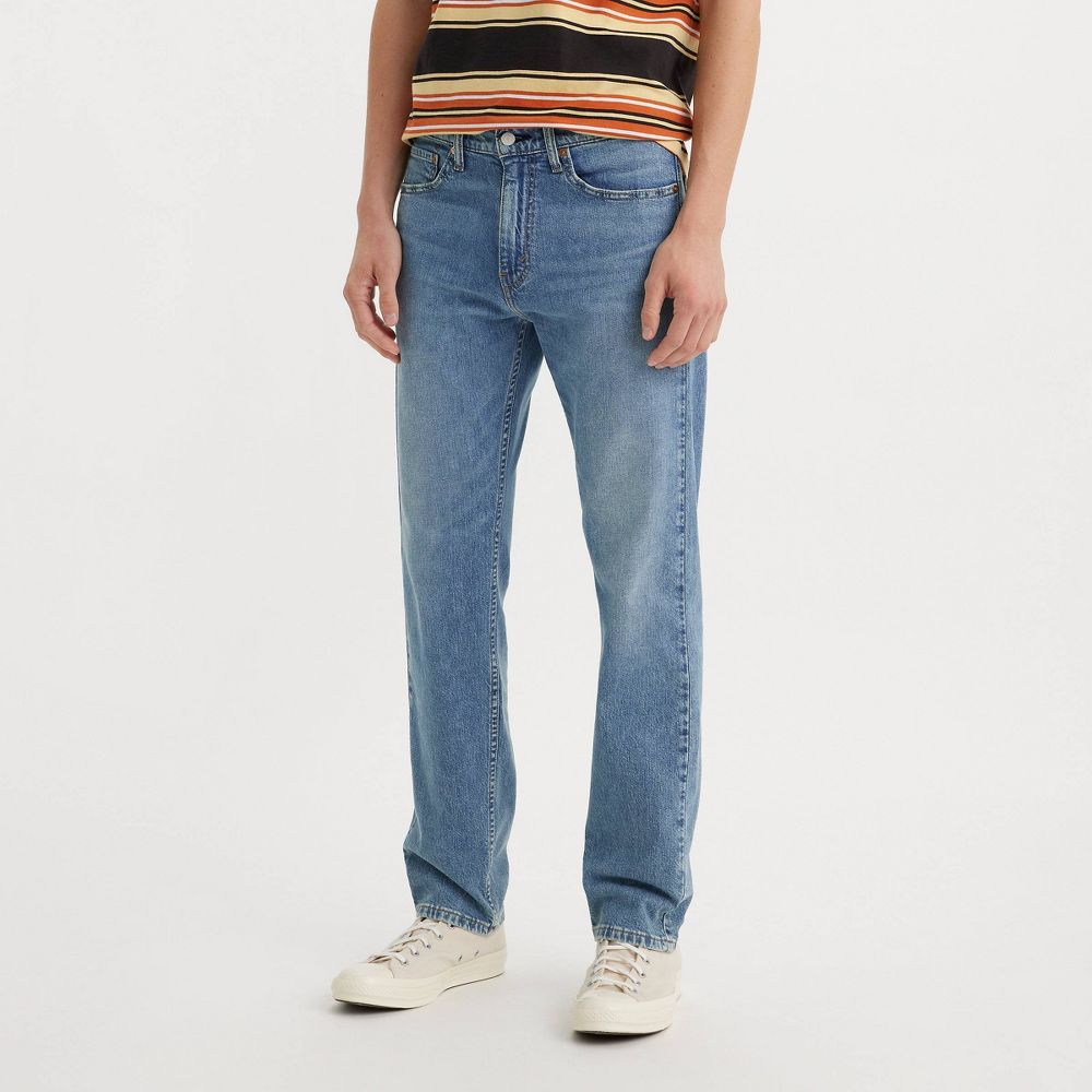 Levi's Men's 505 Jeans - Blue Denim 33x32: Heavyweight, Mid Rise, Stretch D