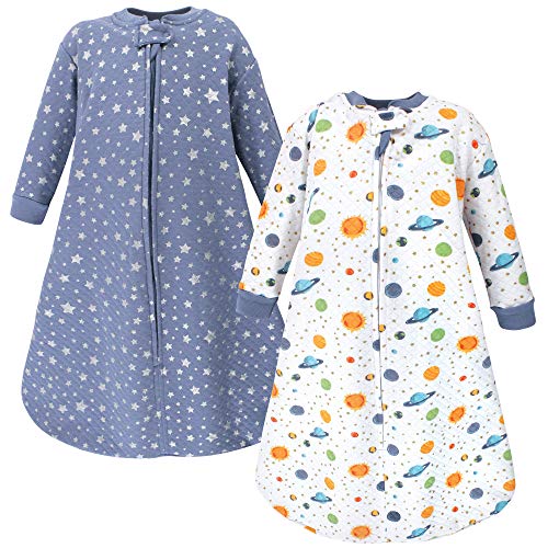 HUDSON BABY UNISEX PREMIUM QUILTED LONG SLEEVE 2-PACK YOUTH SIZE 6-12 MONTHS - New