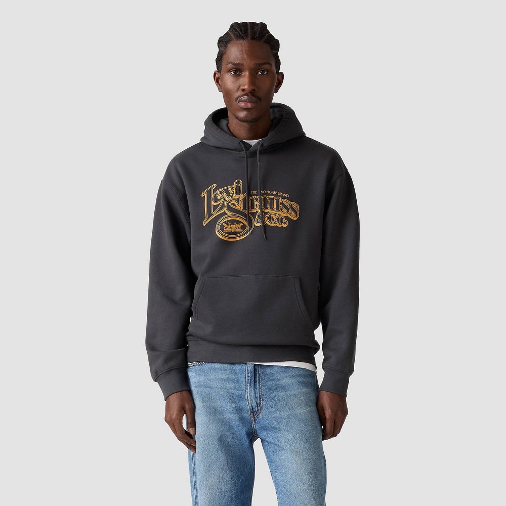 Levi's Men's Relaxed Fit Pullover Hoodie Sweatshirt - Open Box