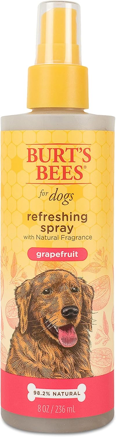 Burt's Bees Natural Pet Care Deodorizing Spray Grapefruit Scent, 8 fl. oz.