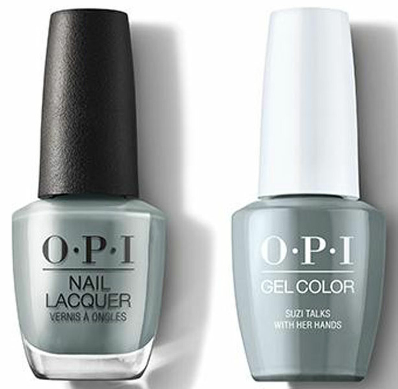 O.P.I Suzi Talks With Her Hands 2 pack 0.5 oz ea