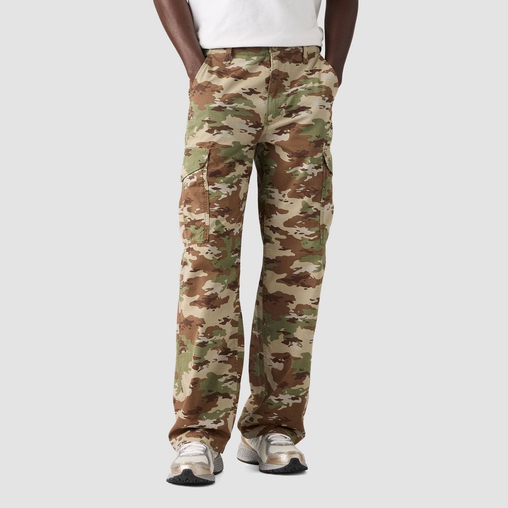 Levi's Men's Camo Print XX Cargo Baggy Fit Pants