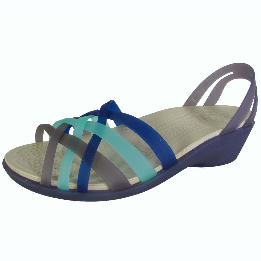 crocs womens huarache wedge sandal shoes