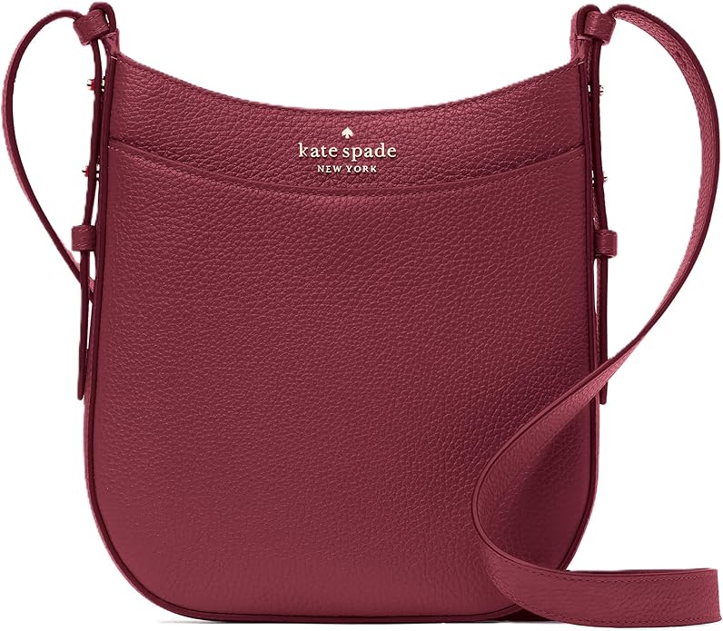Kate Spade New York Womens Leila Pebbled Leather North South Crossbody