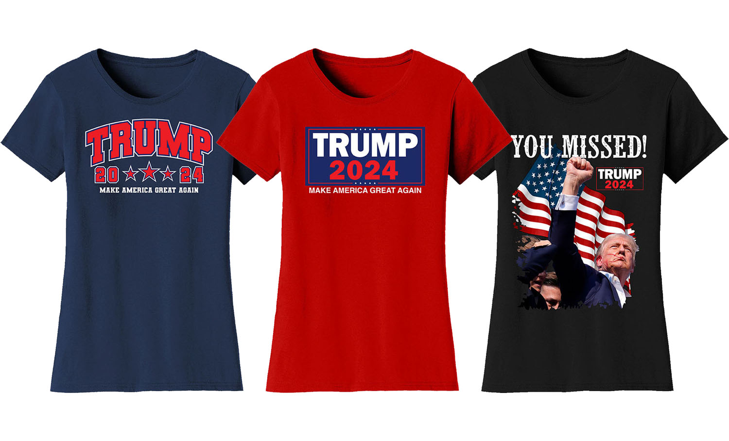 Women Trump Presidential T-Shirt