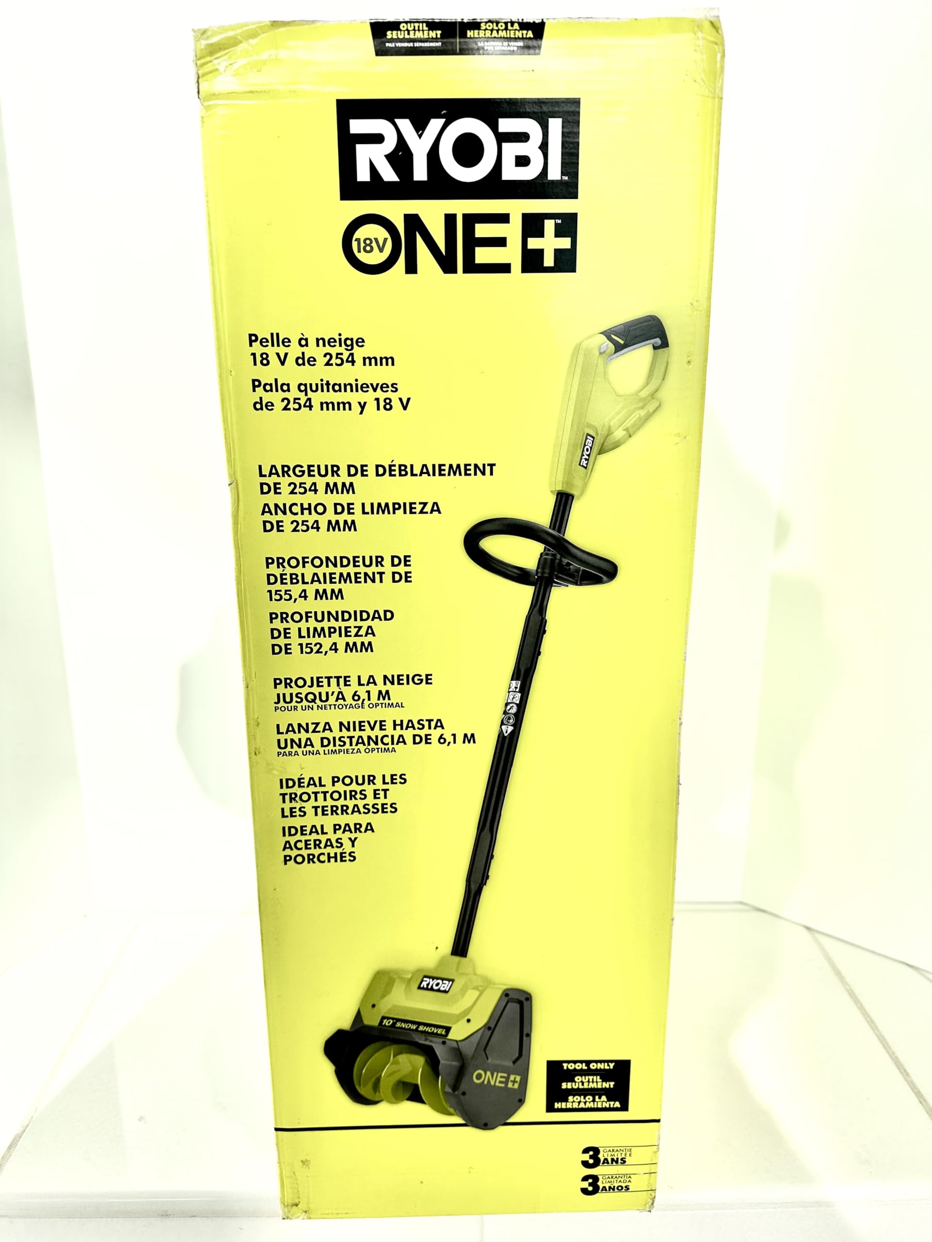 RYOBI 18V Ryobi ONE+ 10" Snow Shovel Blower (Tool Only)